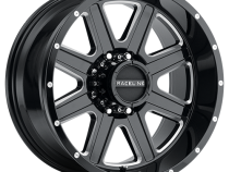 Aluminum Wheels 17x9 Hostage 940M Milled Gloss Black 0 Offset 5 on 127 Bolt Pattern 78.1 Bore Raceline