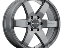 Aluminum Wheels 18x9 Addict 942GS Greystone Gray Multi Spoke 12 Offset 5 on 139.7 Bolt Pattern 106.5 Bore Raceline