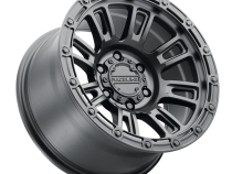 Aluminum Wheels 17x8.5 Compass 956B Satin Black 0 Offset 5 on 127 Bolt Pattern 78.1 Bore Raceline