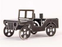 Jeep Business Card Holder Flat Stainless Steel Bendy Jeeps