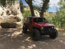 JL Front 1350 Solid CV Driveshaft 2 or 4 Door with Ult 60s Adams Driveshaft