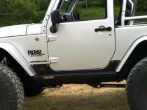 JK 2 Door Step Slider Rocker Guards Rock Slide Engineering