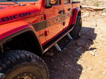 JT Gladiator Side Step Sliders For 20-23 Jeep Gladiator Extensions Sub Part Rock Slide Engineering