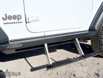 Jeep JL Side Step Sliders For 24-25 Wrangler JL 2 Door Models Drivers Side Sub Part Rock Slide Engineering