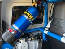 10, 15 lb COMP2 Bracket Black 6.9 Inch Diameter Power Tank