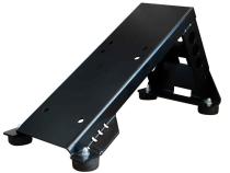 CO2 Tank Floor Bracket 2 Wedge 10-15 Lb Tanks Aluminum Power Tank