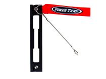 Fire Extinguisher Bracket with straps, Anodized Black Power Tank