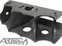 Crossmember Bracket Large 4 Link Tube Style Size 1.75 Inch OD Round Tube Artec Industries