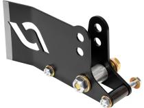 Trac Bar Relocation Kit 07-18 Wrangler JK Front Diff Housing Includes Inner/Outer Brackets Hardware Some Welding Required RockJock 4x4