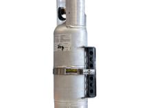 6 LB Aluminum Propane Tank- Worthington with Bracket Power Tank