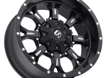 Aluminum Wheels 20X9 Krank D517 5 On 114.3/5 On 127 Matte Black/Milled 78.1 Bore 1 Offset Fuel Off Road Wheels