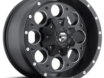 Aluminum Wheels 15X10 Revolver D525 5 On 114.3/5 On 120.7 Matte Black/Milled 78.1 Bore -43 Offset Fuel Off Road Wheels