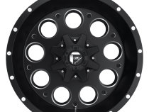 Aluminum Wheels 16X8 Revolver D525 5 On 114.3/5 On 127 Matte Black/Milled 72.6 Bore 1 Offset Fuel Off Road Wheels