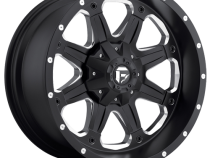 Aluminum Wheels 18X9 Boost D534 5 On 114.3/5 On 127 Black Milled 78.1 Bore 1 Offset Multi Spoke Fuel Off Road Wheels