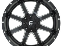 Aluminum Wheels 22X9.5 Maverick D538 5 On 139.7/5 On 150 Black Milled 110.3 Bore 25 Offset Fuel Off Road Wheels