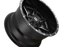 Aluminum Wheels 24X12 Maverick D538 5 On 127/5 On 139.7 Black Milled 87.1 Bore -44 Offset Fuel Off Road Wheels