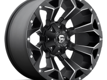 Aluminum Wheels 20X10 Assault D546 5 On 114.3/5 On 127 Matte Black/Milled 78.1 Bore -18 Offset 8 Spoke 49 Lbs Fuel Off Road Wheels