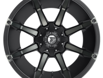 Aluminum Wheels 18X9 Coupler D556 5 On 114.3/5 On 127 Matte Black/Machined Dark Tint 78.1 Bore -12 Offset 8 Spoke Fuel Off Road Wheels