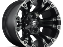 Aluminum Wheels 17X9 Vapor D569 5 On 114.3/5 On 127 Matte Black Double Dark Tint 78.1 Bore 1 Offset 37 Lbs Fuel Off Road Wheels