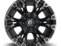 Aluminum Wheels 20X10 Vapor D569 5 On 114.3/5 On 127 Matte Black Double Dark Tint 78.1 Bore -18 Offset 47 Lbs  Fuel Off Road Wheels