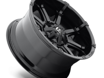 Aluminum Wheels 18X9 Coupler D575 5 On 114.3/5 On 127 Gloss Black 78.1 Bore -12 Offset 8 Spoke Fuel Off Road Wheels