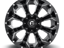 Aluminum Wheels 20X9 Assault D576 5 On 114.3/5 On 127 Gloss Black/Milled 78.1 Bore 1 Offset 8 Spoke 49 Lbs Fuel Off Road Wheels