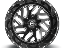 Aluminum Wheels 22X10 Triton D581 5 On 114.3/5 On 127 Gloss Black/Milled 78.1 Bore -18 Offset Mesh Spoke Fuel Off Road Wheels