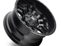 Aluminum Wheels 20X10 Sledge D596 5 On 114.3/5 On 127 Matte Black/Gloss Black Lip 78.1 Bore -18 Offset Fuel Off Road Wheels
