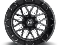 Aluminum Wheels 17X9 Stroke D611 5 On 114.3/5 On 127 Gloss Black/Milled 78.1 Bore 1 Offset Fuel Off Road Wheels