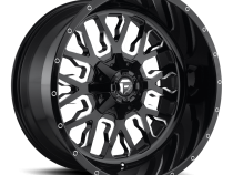 Aluminum Wheels 18X9 Stroke D611 5 On 114.3/5 On 127 Gloss Black/Milled 78.1 Bore -12 Offset Fuel Off Road Wheels