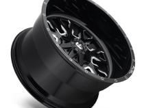 Aluminum Wheels 20X9 Stroke D611 5 On 114.3/5 On 127 Gloss Black/Milled 78.1 Bore 1 Offset Fuel Off Road Wheels