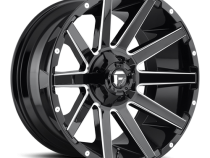 Aluminum Wheels 24X14 Contra D615 5 On 127/5 On 139.7 Gloss Black/Milled 87.1 Bore -75 Offset Multi Spoke Fuel Off Road Wheels