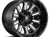 Aluminum Wheels 20X10 Hardline D620 5 On 114.3/5 On 127 Gloss Black/Milled 78.1 Bore -18 Offset Fuel Off Road Wheels