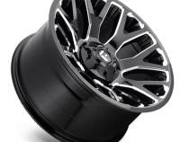 Aluminum Wheels 20X9 Warrior D623 5 On 114.3/5 On 127 Gloss Black/Milled 78.1 Bore 1 Offset Fuel Off Road Wheels