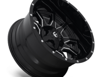 Aluminum Wheels 17X9 Vandal D627 5 On 114.3/5 On 127 Gloss Black/Milled 78.1 Bore 1 Offset Fuel Off Road Wheels