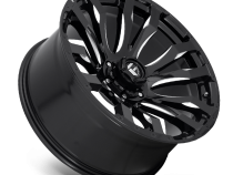 Aluminum Wheels 18X9 Blitz D673 5 On 127 Gloss Black Milled 71.5 Bore 1 Offset Multi Spoke Fuel Off Road Wheels