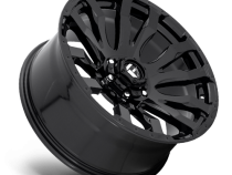 Aluminum Wheels 22X12 Blitz D675 5 On 127 Gloss Black 71.5 Bore -44 Offset Multi Spoke Fuel Off Road Wheels