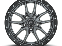 Aluminum Wheels 17X9 Rebel D680 5 On 127 Matte Gunmetal Gray Black Bead Ring 71.5 Bore 1 Offset Fuel Off Road Wheels