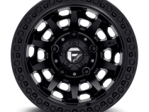 Aluminum Wheels 17X9 Covert D694 5 On 127 Matte Black 71.5 Bore 1 Offset Multi Spoke Fuel Off Road Wheels