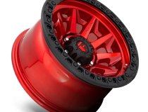 Aluminum Wheels 18X9 Covert D695 5 On 127 Candy Red Black Bead Ring 71.5 Bore 1 Offset Multi Spoke Fuel Off Road Wheels