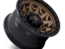 Aluminum Wheels 18X9 Covert D696 5 On 127 Matte Bronze Black Bead Ring 71.5 Bore 1 Offset Multi Spoke Fuel Off Road Wheels