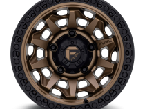 Aluminum Wheels 20X10 Covert D696 5 On 127 Matte Bronze Black Bead Ring 71.5 Bore -18 Offset Multi Spoke Fuel Off Road Wheels