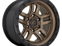 Aluminum Wheels 18X9 AMMO D702 5 On 127 Matte Bronze W/Black Bead Ring 71.5 Bore 1 Offset 5 Spoke Fuel Off Road Wheels