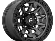 Aluminum Wheels 18X9 Covert D716 5 On 127 Matte Gunmetal Gray Black Bead Ring 71.5 Bore 1 Offset Multi Spoke Fuel Off Road Wheels