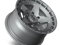 Aluminum Wheels 20X9 Warp D734 5 On 120 Matte Gunmetal Gray 65.07 Bore 18 Offset Fuel Off Road Wheels