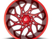 Aluminum Wheels 22X10 Runner D742 5 On 127 Candy Red Milled 71.5 Bore -18 Offset Fuel Off Road Wheels