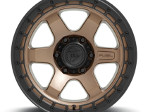 Aluminum Wheels 17X9 Block D751 5 On 127 Matte Bronze/Black Ring 71.5 Bore 1 Offset 6 Spoke Fuel Off Road Wheels