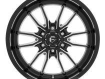 Aluminum Wheels 20X9 Clash 6 D761 6 On 135 Gloss Black Milled 87.1 Bore 1 Offset Multi Spoke Fuel Off Road Wheels