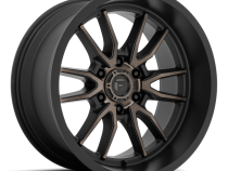Aluminum Wheels 20X10 Clash 6 D762 6 On 135 Matte Black Double Dark Tint 87.1 Bore -18 Offset Multi Spoke Fuel Off Road Wheels