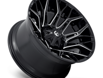 Aluminum Wheels 22X12 Twitch D769 5 On 114.3/5 On 127 Gloss Black/Milled 78 Bore -44 Offset Fuel Off Road Wheels